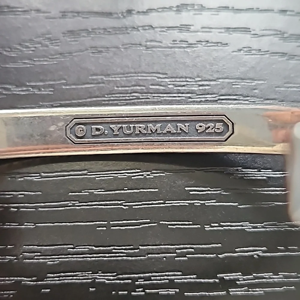 Silver David Yurman bracelet